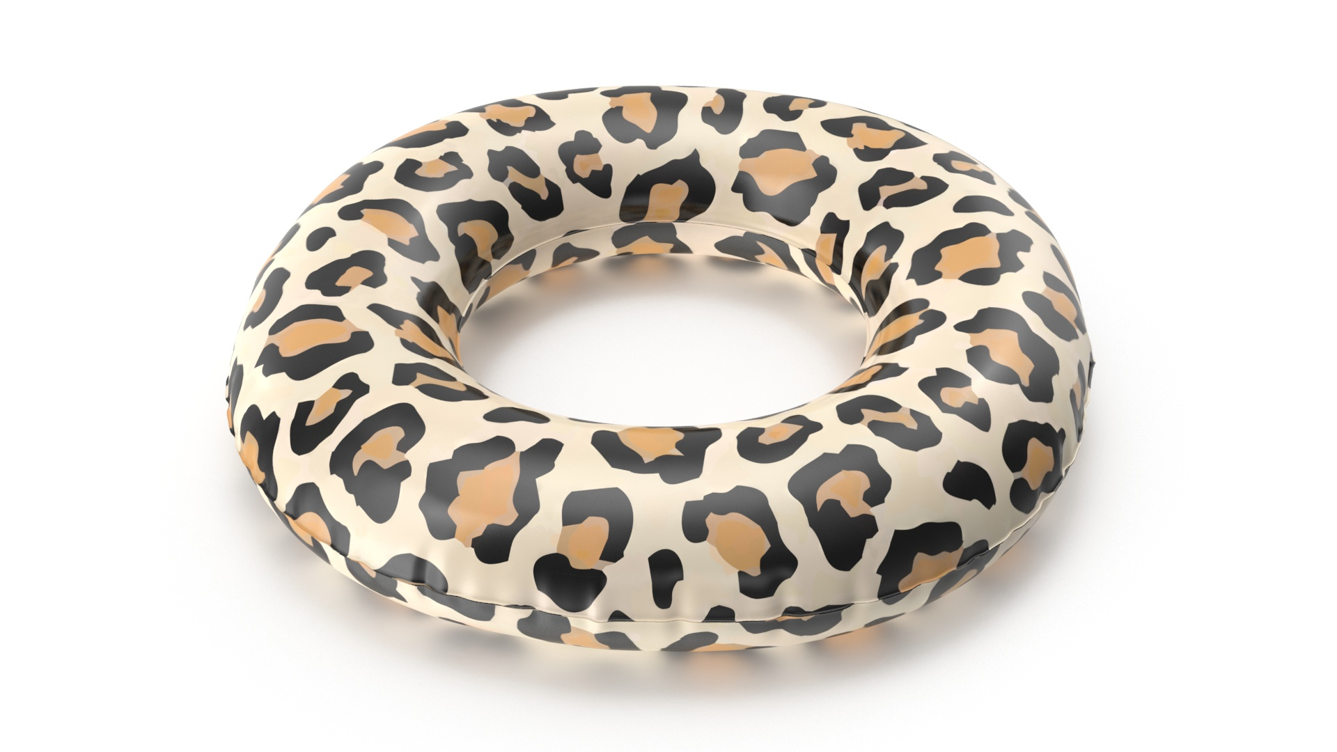 Pool Tube with Leopard Print 3D model - TurboSquid 1753680