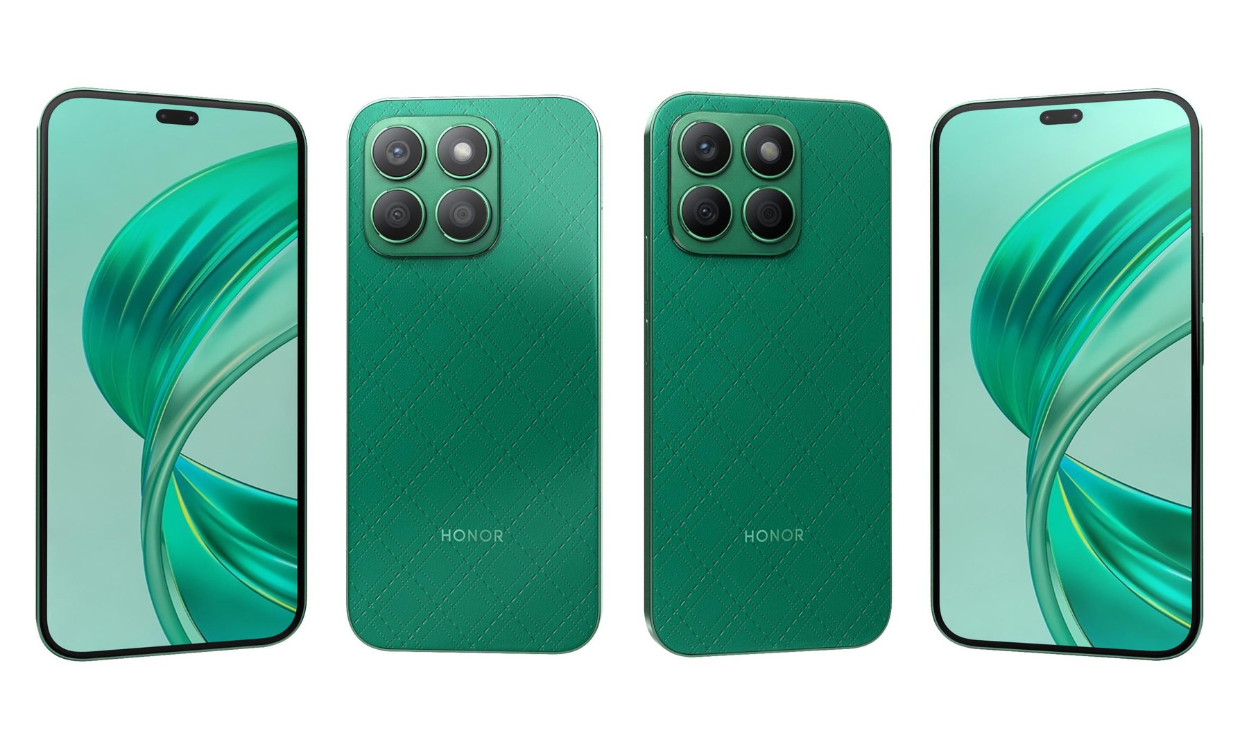 3D HONOR X8b Green Model - TurboSquid 2169663