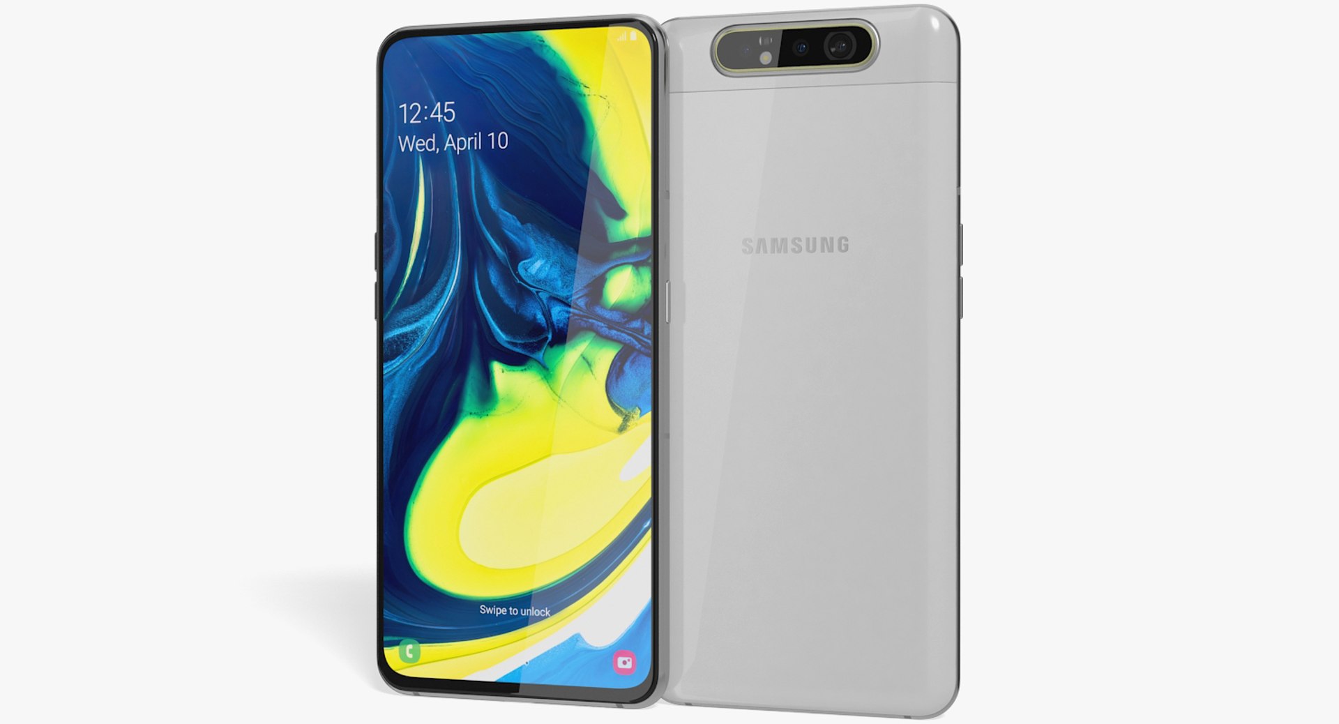 samsung galaxy a80 ghost white