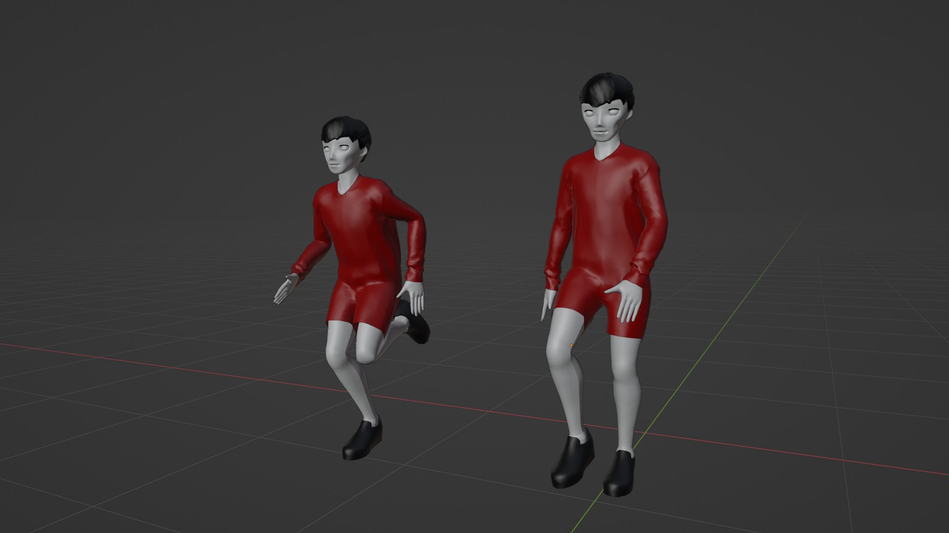 Cartoon Character Walking And Running Animation 3D - TurboSquid 2004062