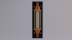 edison wall lamp 3D model