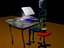 computer 3d model