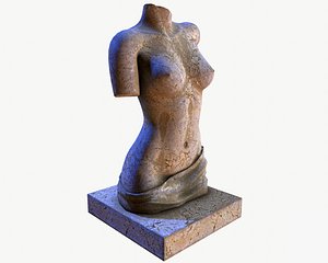 3d decorative statue venus