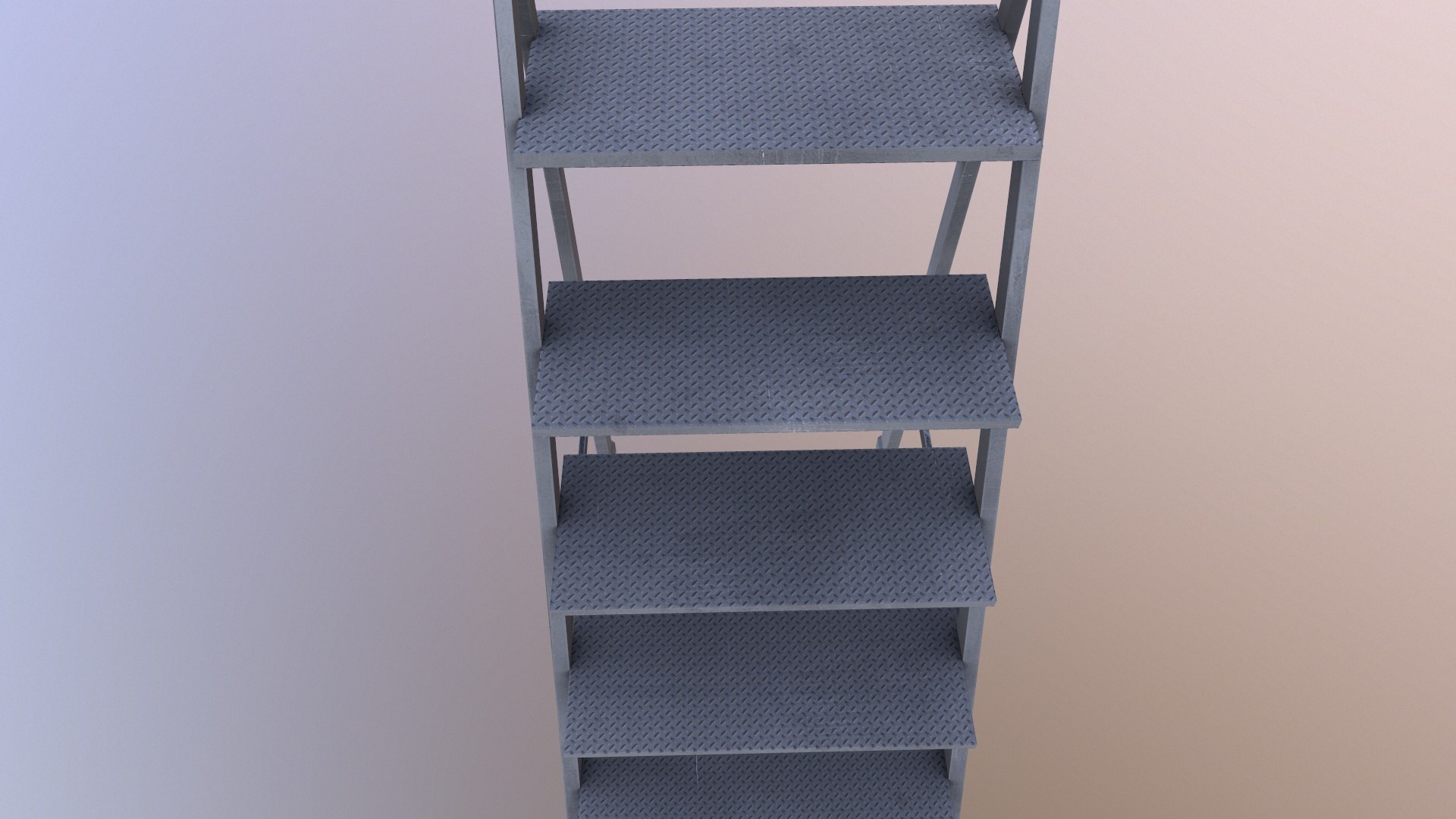 Folding Ladder Model - TurboSquid 2291851