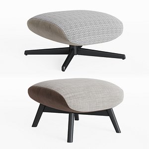 minotti russell ottoman set model