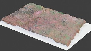 North Dakota State 3D model