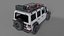 Modèle 3D High Poly de SUV tout-terrain d'aventure, versions propres et d'occasion