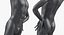 Mannequin grigio scuro maschio attrezzato