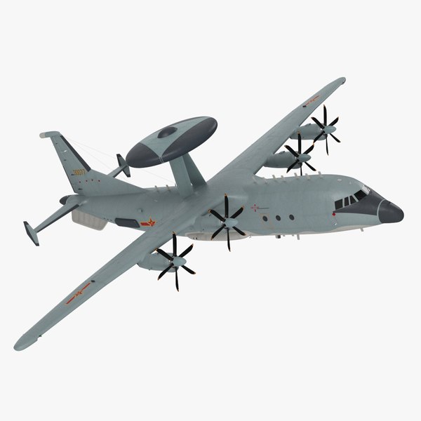 3D Shaanxi KJ-500 Rigged model