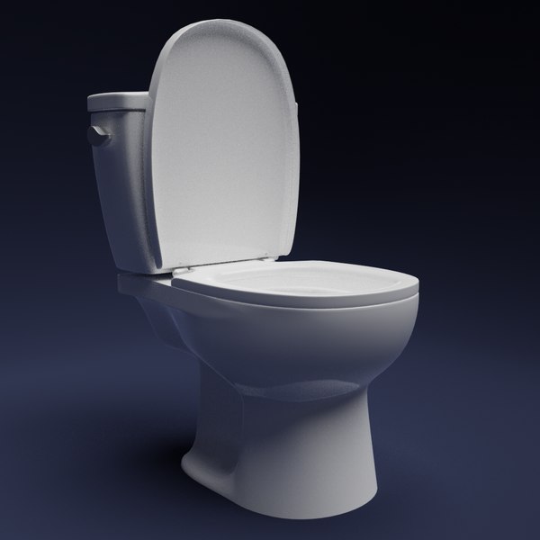 3d model of wc lavatory bathroom