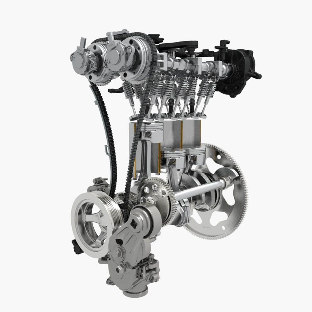 3D Model Petrol Engine Cutaway - TurboSquid 1441302