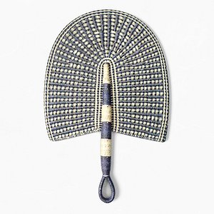 African Handwoven Fan 3 model