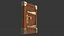 Wood Door 3D model