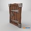Wood Door 3D model