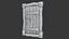 Wood Door 3D model