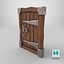 Wood Door 3D model