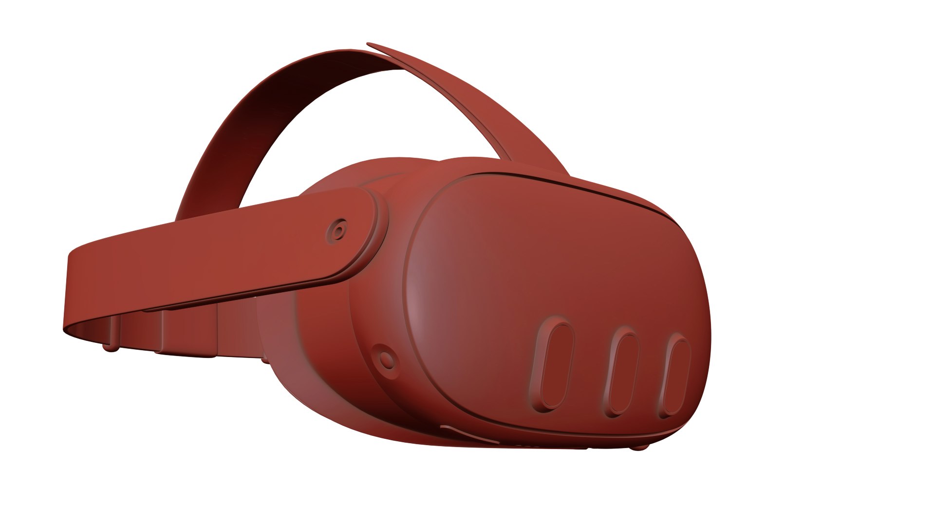 Meta Quest 3 VR Headset model TurboSquid 2067356