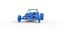 Diecast vecchia scuola Sand Rail buggy Scala da 1 a 25