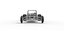 Diecast vecchia scuola Sand Rail buggy Scala da 1 a 25