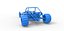 Diecast vecchia scuola Sand Rail buggy Scala da 1 a 25