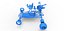 Diecast vecchia scuola Sand Rail buggy Scala da 1 a 25