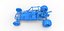 Diecast vecchia scuola Sand Rail buggy Scala da 1 a 25