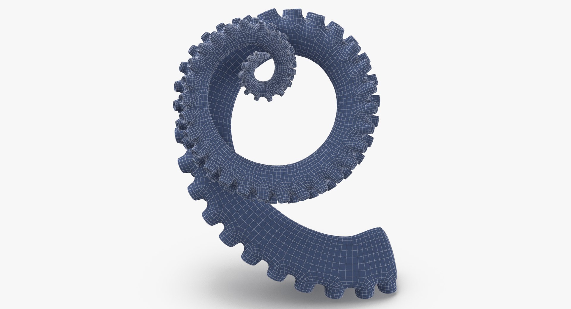 3d Max Octopus Tentacle 04