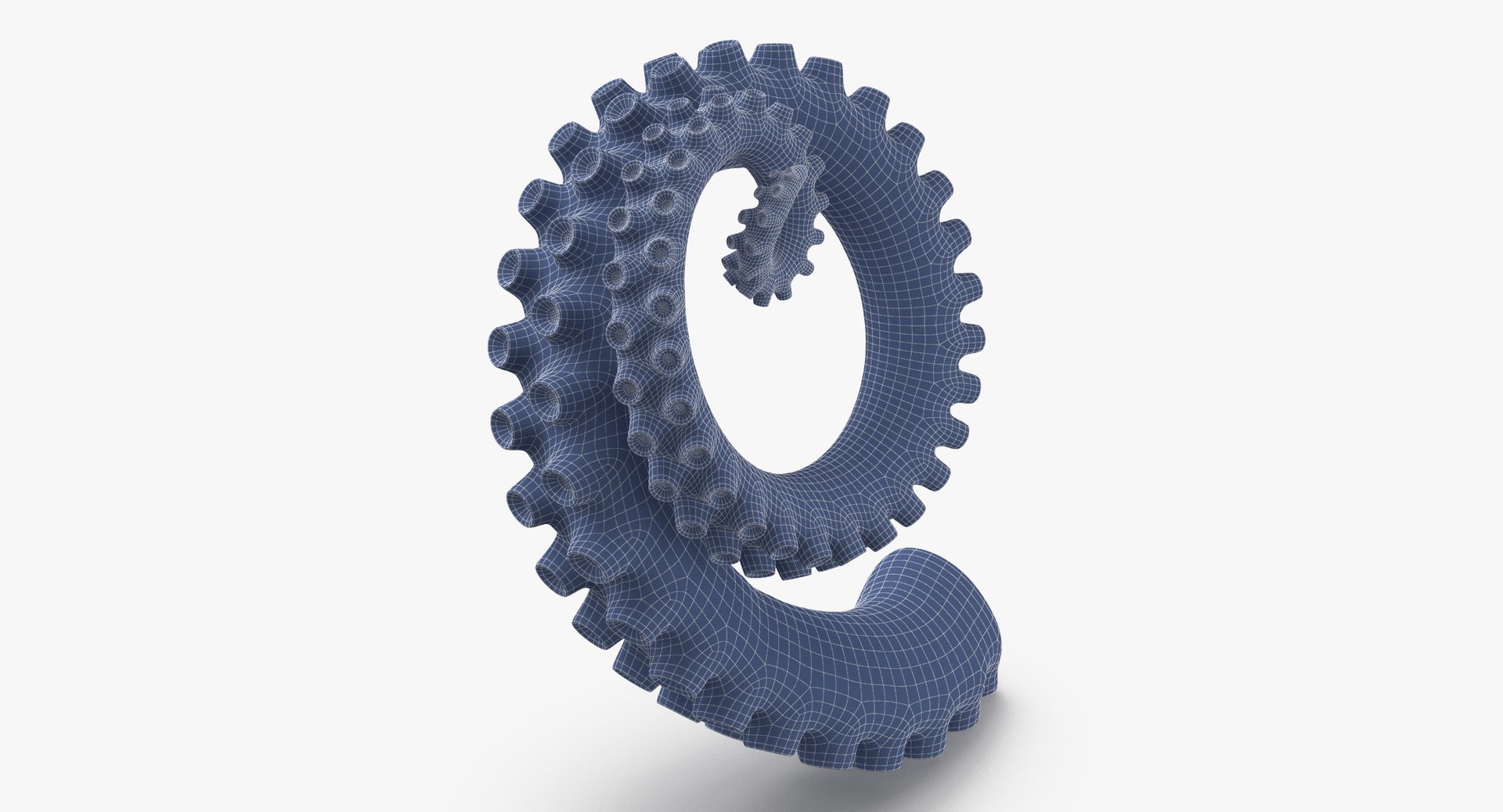 3d Max Octopus Tentacle 04
