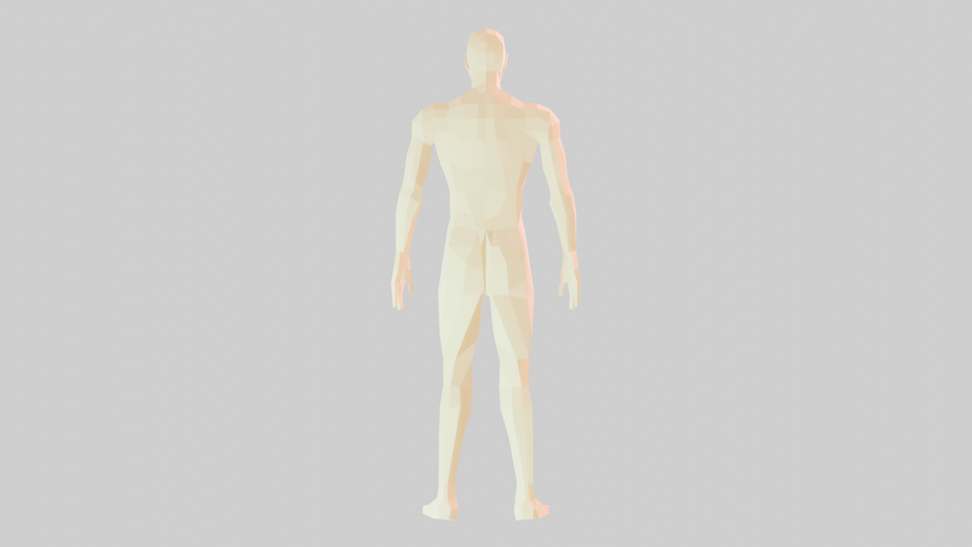 Body LowPoly 3D Model - TurboSquid 1764812