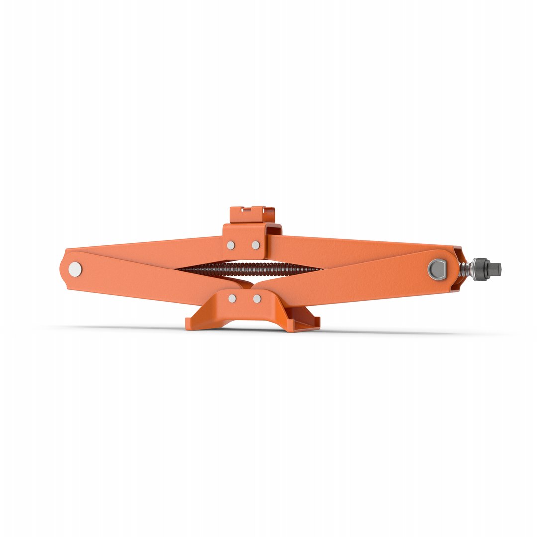 3D Orange Car Jack - TurboSquid 2203587
