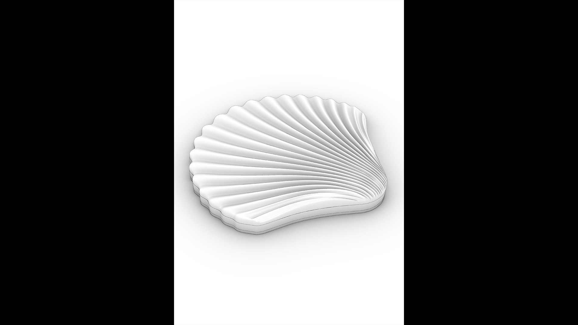3D 3D SeaShell - Carved Design - High Poly Details - 3D CNC Relief And ...