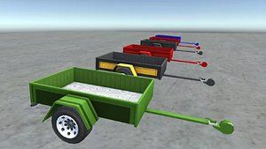 Low Poly Trailers