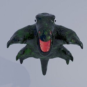 Evil reptile or dinosaur