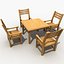 Old Garden Table