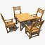 Old Garden Table