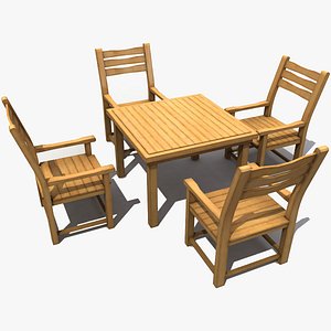 Old Garden Table