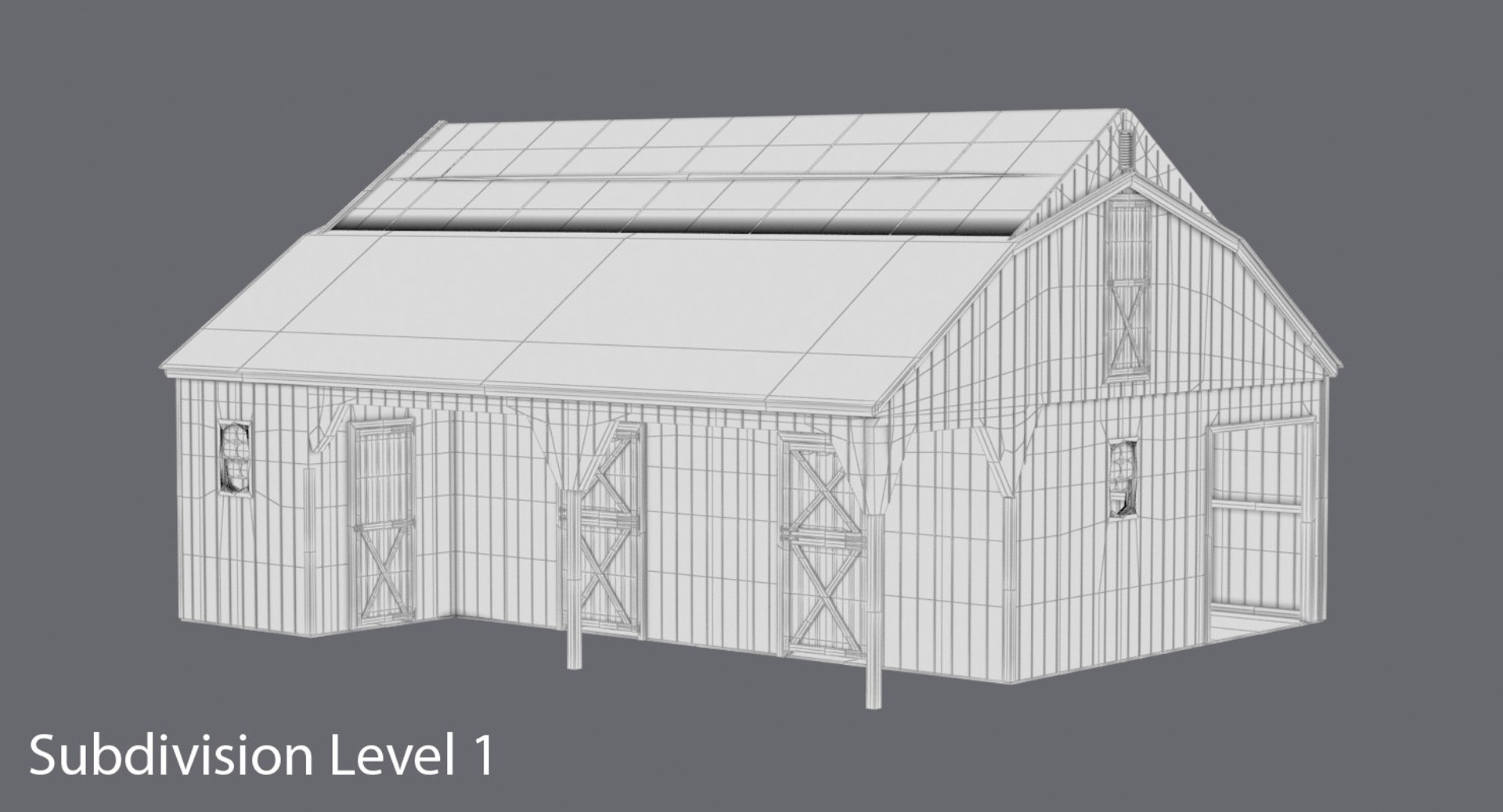 3D Barn-02 - TurboSquid 1164414