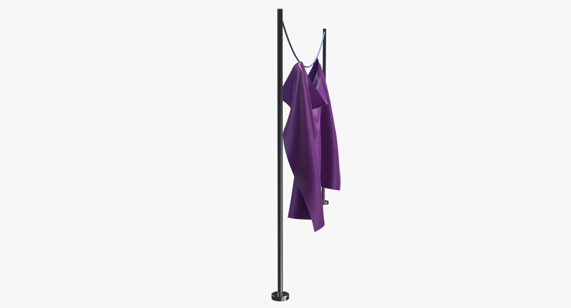 Fabric Hanged Rope 3D Model - TurboSquid 1325120