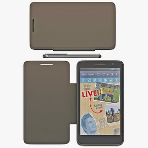 3d model alcatel touch scribe hd