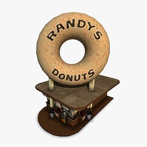 randy s restaurant 3d model
