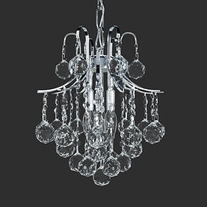 3D french empire crystal