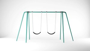 3D swing playground play