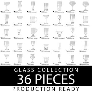 Glass Set / 36 pieces
