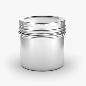 Aluminium Tin Jar