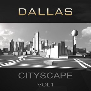 3d dallas city buildings