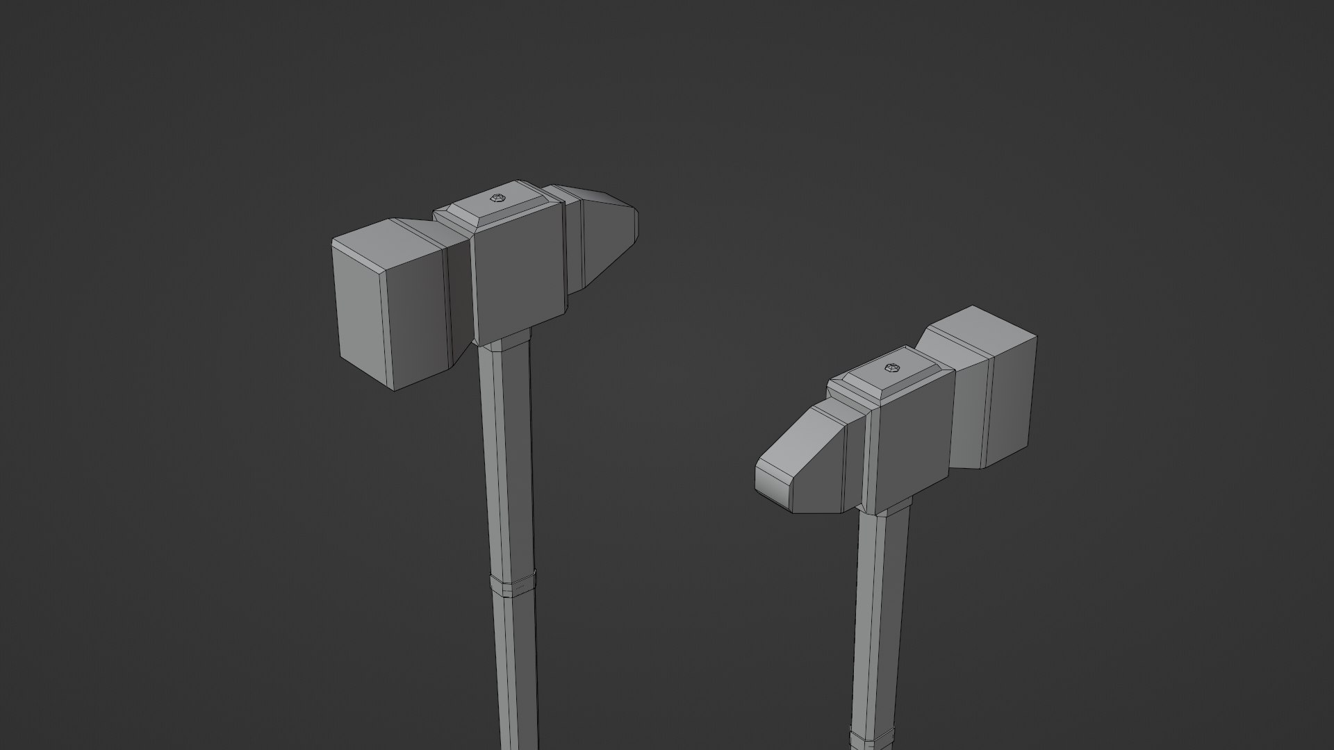 3D Hammer - Silver model https://p.turbosquid.com/ts-thumb/7e/ITC0bd/uy/wireframe/png/1701106573/1920x1080/fit_q87/f2d1d13768e9f1d6106d0b8bc35cd5e0d0060202/wireframe.jpg