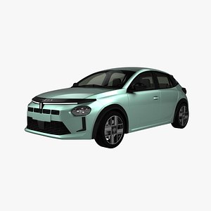 Lancia Ypsilon Hybrid 2024 3D model