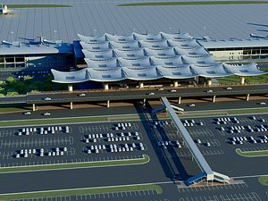 3d model airport