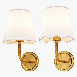 Serena and Lily sconce Larkspur