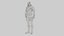 Sci-Fi Alien Character Game Ready with Rigging Fully Rigged